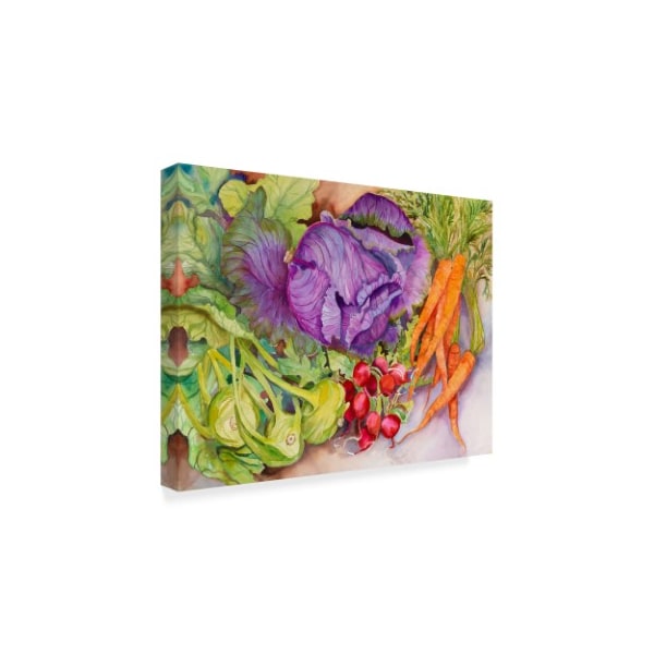 Joanne Porter 'Fall Vegetables' Canvas Art,14x19